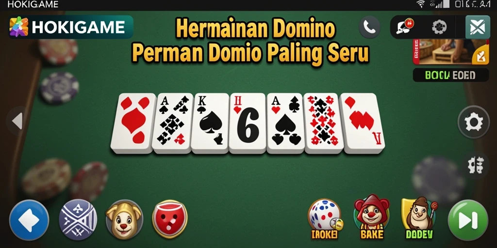 Tampilan gameplay HOKIGAME yang menarik dan seru.