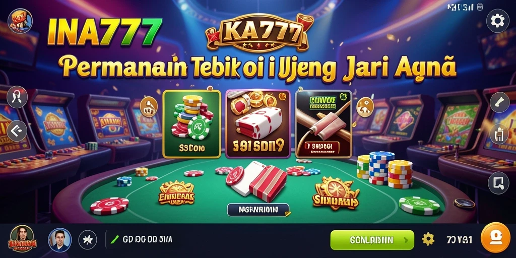 Screenshot gameplay menunjukkan keseruan permainan Kasino di INA777.