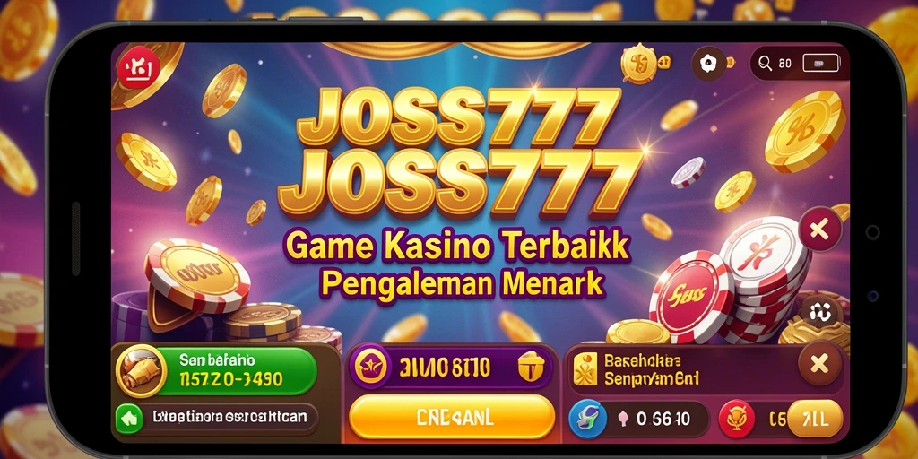 Tampilan menarik dari gameplay seru di JOSS777.